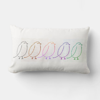 The Birds Lumbar Pillow