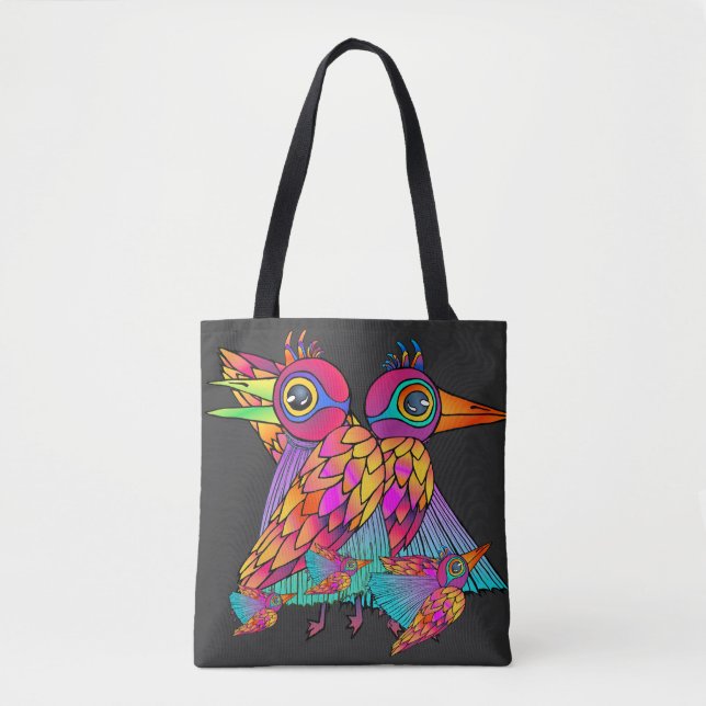The Birds Tote (Front)