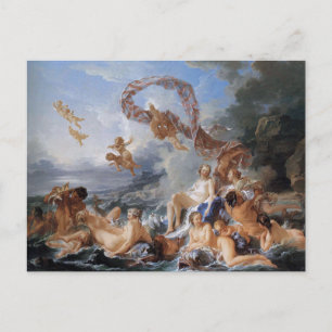 The Birth and Triumph of Venus by Francois Boucher Postcard
