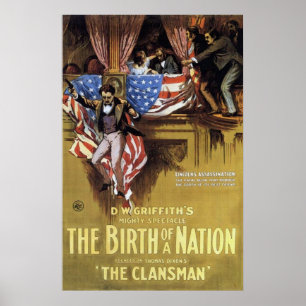 The Birth Of A Nation 1915 Poster