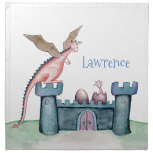 The Birth of a Small Dragon Cloth Napkin