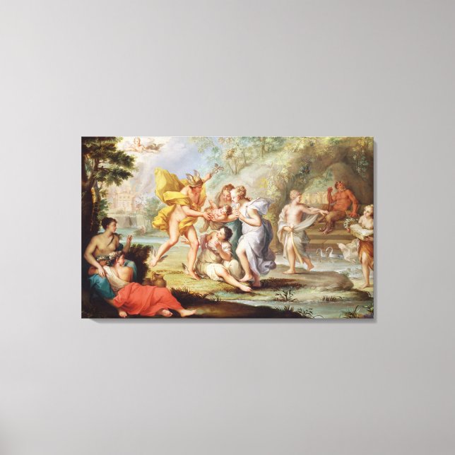 The Birth of Bacchus Canvas Print (Front)
