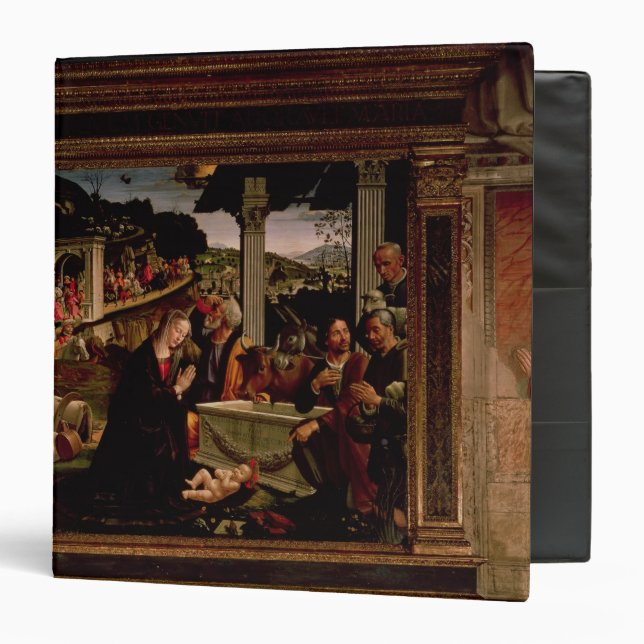The Birth of Christ 3 Ring Binder (Front/Inside)