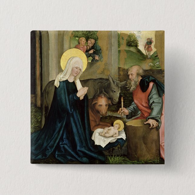 The Birth of Christ Button (Front)