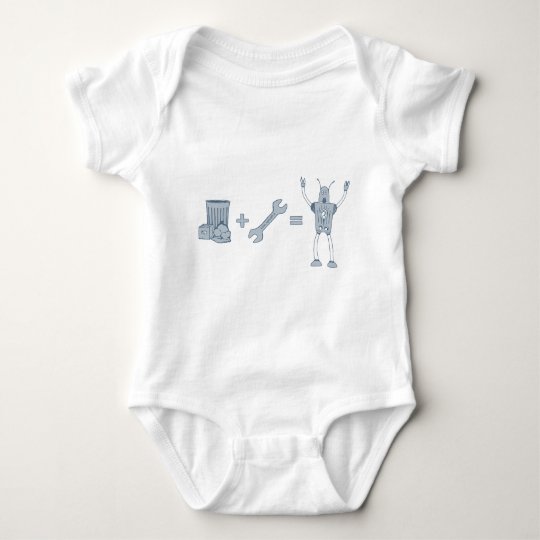 The Birth of Garbot Baby Bodysuit