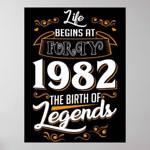 The Birth Of Legends 1982 Poster