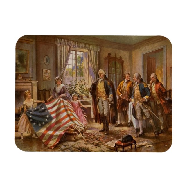 The Birth of Old Glory Magnet (Horizontal)