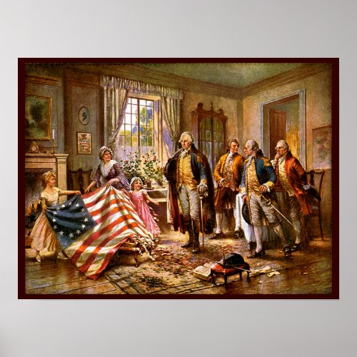 The Birth Of Old Glory Poster