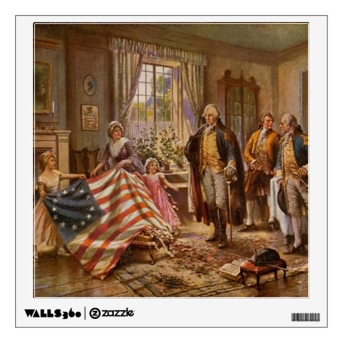 The Birth of Old Glory Wall Decal