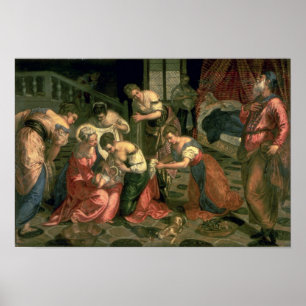 The Birth of St. John the Baptist, 1550-59 Poster