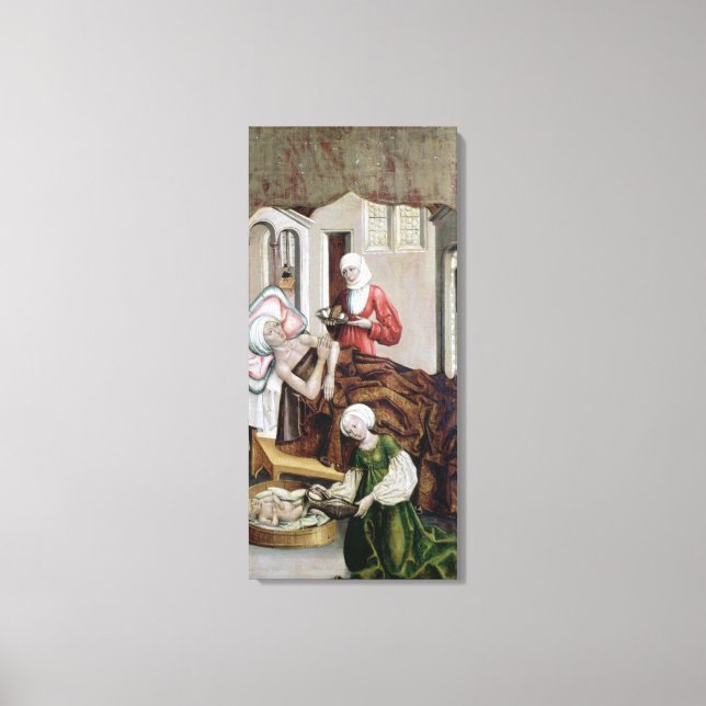 The Birth of St. John the Baptist Canvas Print (Front)