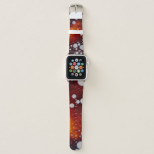 The Birth of Stars in an Abstract Liquid Apple Watch Band
