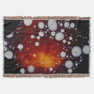 The Birth of Stars in an Abstract Liquid Throw Blanket