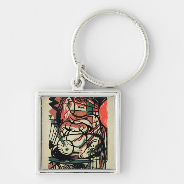The Birth of the Horse, 1913 Keychain (Front)