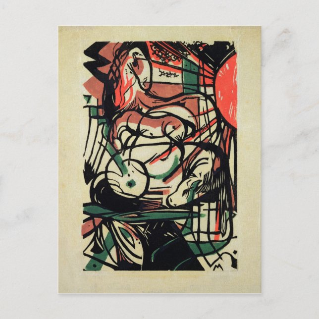 The Birth of the Horse, 1913 Postcard (Front)