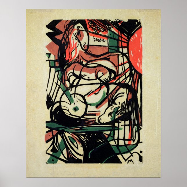 The Birth of the Horse, 1913 Poster (Front)