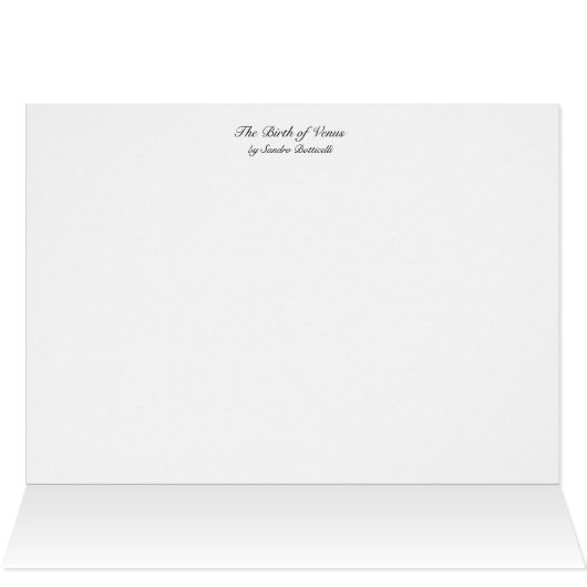 The Birth of Venus (Inside Horizontal (Top))