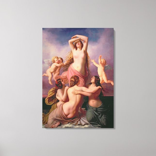 The Birth of Venus, 1846 Canvas Print (Front)
