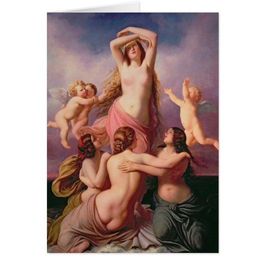 The Birth of Venus, 1846 Cards (Front)