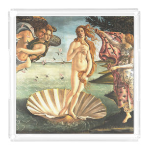 The Birth Of Venus Acrylic Tray