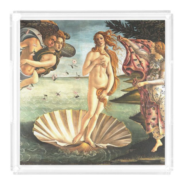 The Birth Of Venus Acrylic Tray (Front)