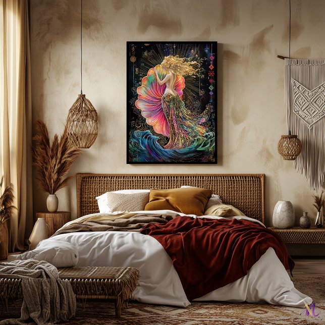 The Birth of Venus Art Nouveau Fantasy Poster (Creator Uploaded)