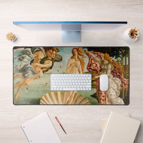 The Birth of Venus  Botticelli Desk Mat