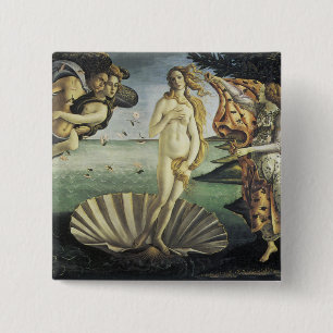 The Birth of Venus Button