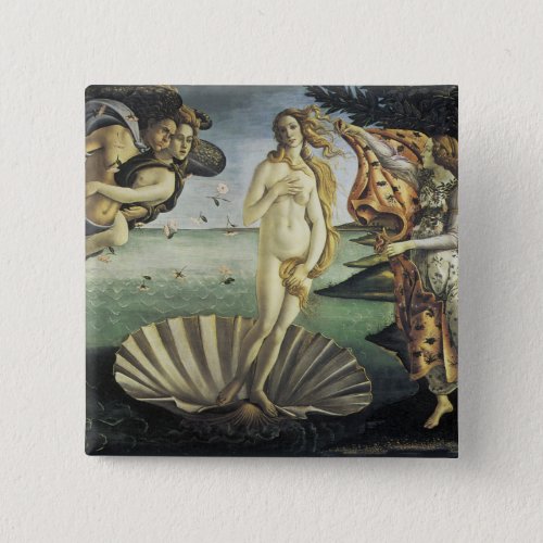 The Birth of Venus Button