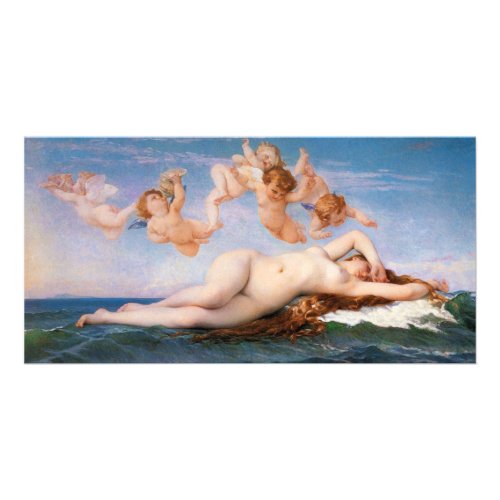 The Birth of Venus by Alexandre Cabanel from 1863 Card