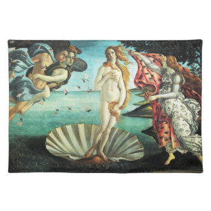 The Birth of Venus by Sandro Botticelli Cloth Placemat