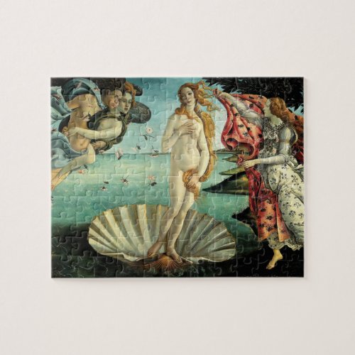 The Birth of Venus by Sandro Botticelli Jigsaw Puzzle