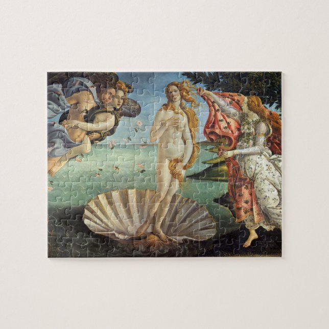 The Birth of Venus by Sandro Botticelli Jigsaw Puzzle (Horizontal)