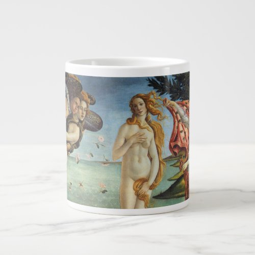 The Birth of Venus by Sandro Botticelli Large Coffee Mug