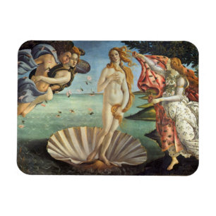 The Birth of Venus by Sandro Botticelli Magnet