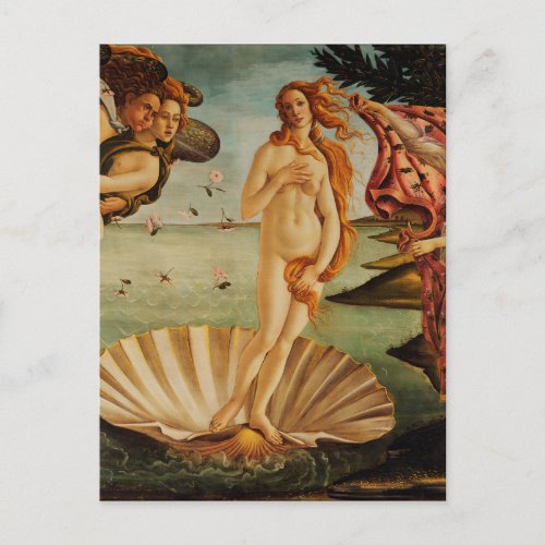 The Birth of Venus by Sandro Botticelli Postcard