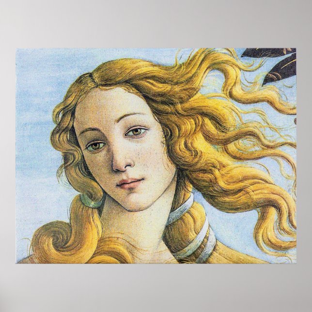 The Birth of Venus by Sandro Botticelli Poster (Front)