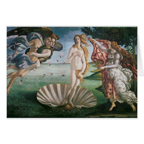 The birth of Venus by Sandro BotticelliRenaissanc