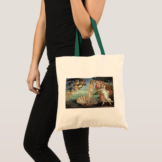 The Birth of Venus by Sandro Botticelli Tote Bag (Front (Product))