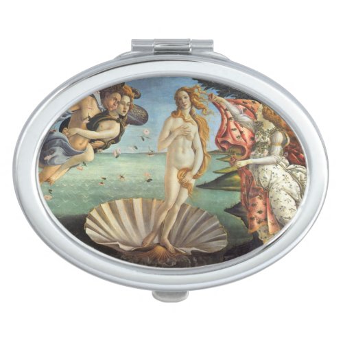 The Birth of Venus by Sandro Botticelli Vanity Mirror