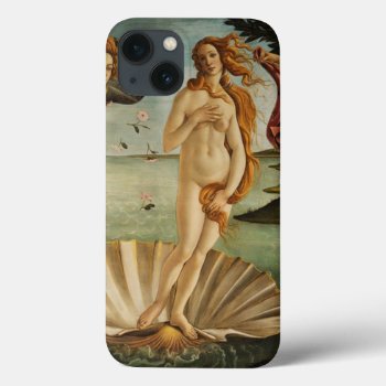 The Birth Of Venus Iphone 13 Case by vintage_gift_shop at Zazzle