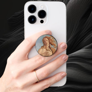The Birth of Venus (detail) by Sandro Botticelli PopSocket