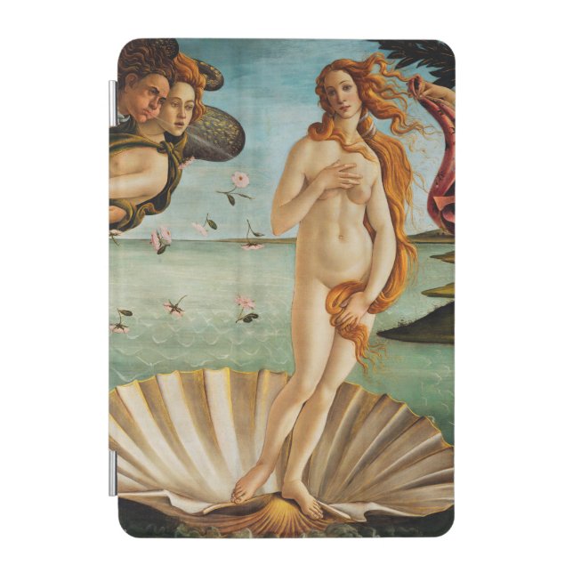 The Birth of Venus (detail), Sandro Botticelli iPad Mini Cover (Front)