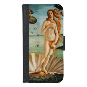The Birth of Venus (detail), Sandro Botticelli iPhone 8/7 Wallet Case