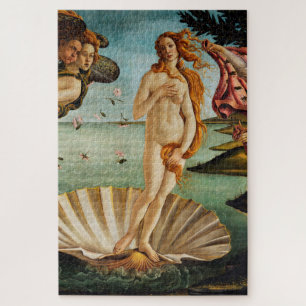 The Birth of Venus (detail), Sandro Botticelli Jigsaw Puzzle