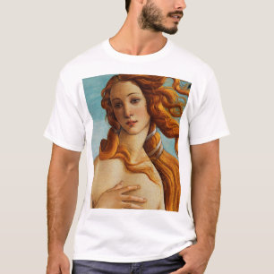 The Birth of Venus (detail), Sandro Botticelli T-Shirt
