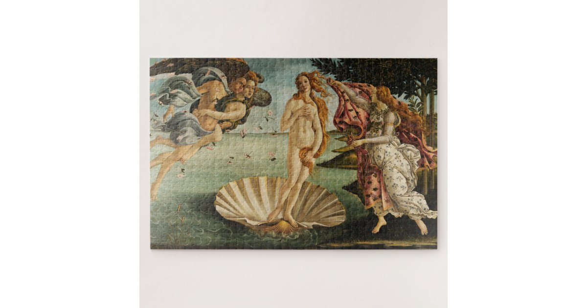 The Birth of Venus Jigsaw Puzzle Zazzle