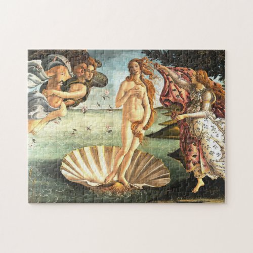 The Birth Of Venus Jigsaw Puzzle