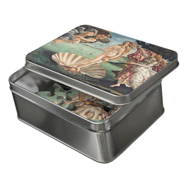 The Birth of Venus Jigsaw Puzzle (Lid Open)