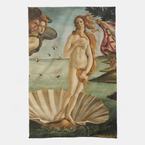 The Birth of Venus Kitchen Towel